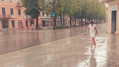 Paaiškino tikrąją priežastį, kodėl apsemiama Laisvės alėja