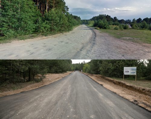 Gera žinia Pilaitei: per dieną žvyrkelio nebeliko – išasfaltuota Taurupės gatv