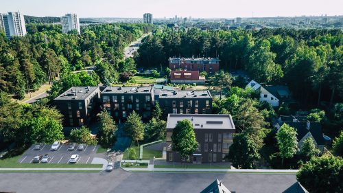 Natūralumo mėgėjams – užbaigtas butų projektas Valakampiuose