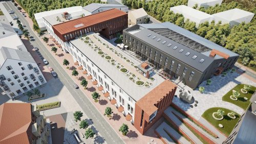 Naujame senamiesčio rajone ant Vilnelės kranto iškils moderniam vilniečiui skirta „Rimi“ parduotuvė