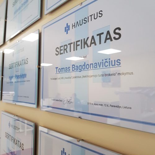Naujos nekilnojamojo turto agentūros „HAUSITUS“ planuose – prekyba savo modelio franšize
