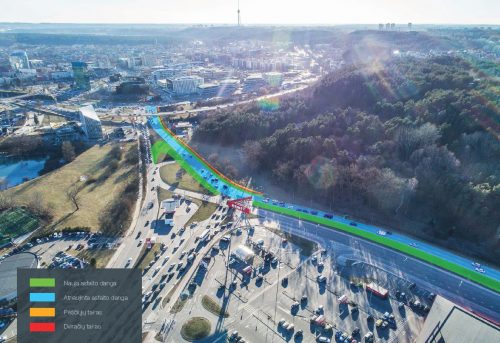 „M.M.M. projektai“ baigė rekonstruoti Geležinio Vilko gatvės atkarpą – indėlis į miesto infrastruktūrą siekia 2 mln. eurų