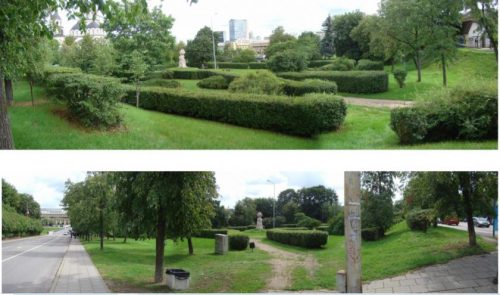 Daugiau želdinių ir mažiau kietųjų dangų: E. Balsio skvero rekonstrukcijos projektą autoriams teks koreguoti