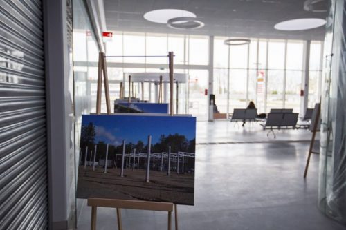 Duris atvėrė naujoji Vilkaviškio autobusų stotis