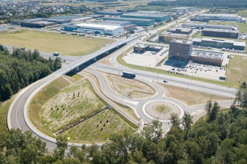 Atidarytas naujasis viadukas, sujungiantis Kauno LEZ teritoriją su A6 keliu