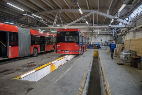 Atgimsta dar vienas kvartalas: Verkių autobuso parkui ieškoma ateities vizija