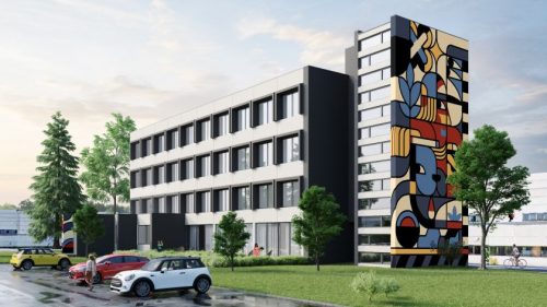 Staigmena pramoniniame Vilniaus rajone: kuria gatvės menu išdailintus loftus