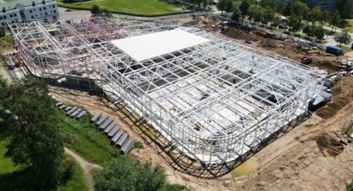 Lazdynų baseino teritorijoje prasidėjo infrastruktūros tinklų pertvarka