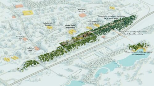 Justiniškės keičia savo veidą. Šalia būsimo parko REWO įgyvendins naują daugiabučių projektą
