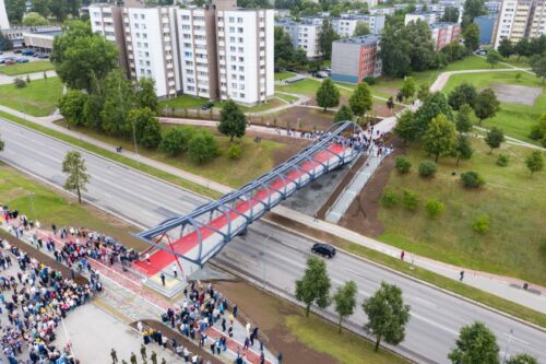 Fotomenininkas A. Reipa užfiksavo kiekvieną Jonavos tilto statybų žingsnį