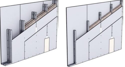 Pilnavertei garso izoliacijai reikalingos daugiasluoksnės konstrukcijos ir kokybiškas montavimas