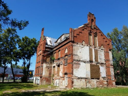 Šilutės miesto istorinę dalį papuošė sutvarkytas  paveldo objektas – Našlaičių globos namai