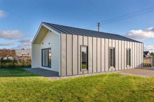 Parduodami vieno aukšto karkasiniai, naujos statybos namai Panevėžio rajone