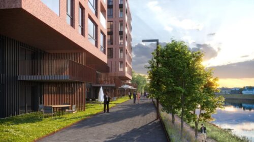 Industrinės teritorijos prie vandens virsta ateities miestais