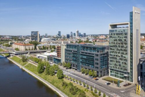 Atgims dar viena didelė Vilniaus teritorija – paskelbtas architektūrinis konkursas „Verslo trikampio“ konversijai 