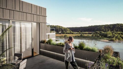 Kaune iškils naujas prestižinės klasės erdvių apartamentų kompleksas prie Nemuno – iš kiekvienos svetainės bus matoma upė