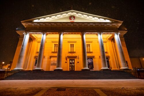 Atsinaujinusioje Rotušėje – įspūdinga muzikos ir šviesų premjera