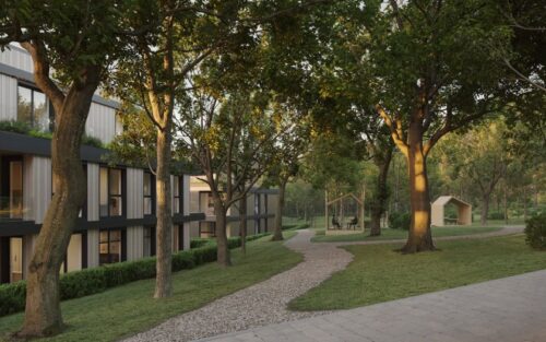 Pristatyta antroji „Darnu Group“ planuojamo kvartalo sostinės Lazdynuose dalis