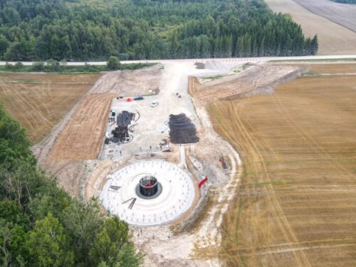 MERKO tęs darbus „Ignitis renewables“ vėjo jėgainių parke Kelmės rajone
