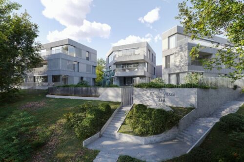 LKU grupė finansavo ekskliuzyvinį gyvenamųjų apartamentų projektą „Kauko vilos“ Kaune