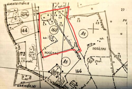 Žemės ūkio sklypas Pumpučių – Nosenų k.