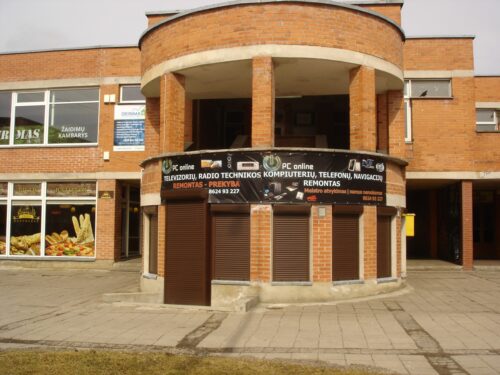 Parduodamos strateginėje vietoje esančios 26,96 m² komercinės patalpos