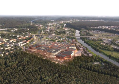 Daugiafunkciniam projektui „Akropolis Vingis“ išduotas statybą leidžiantis dokumentas: planuojami tolesni projekto įgyvendinimo etapai