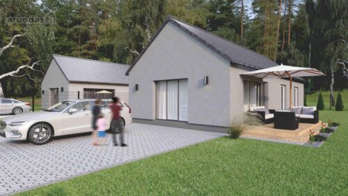 Vilnius, Salininkai, Kelmijos Sodų 85- oji g. ,parduodami mūriniai sodo namai