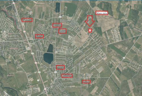 Žemės sklypas  Trušeliai, Danės g.