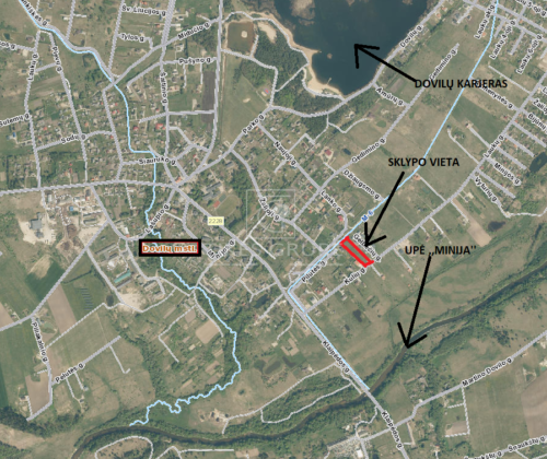 Žemės sklypas  Dovilai, Kulių g.