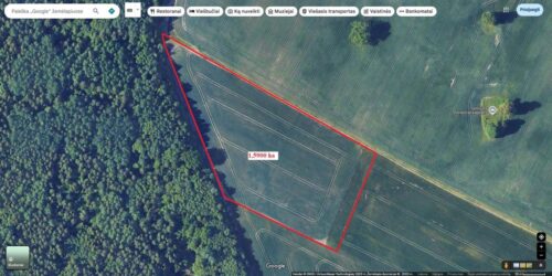 Parduodamas labai geroje vietoje 1,5900 ha žemės sklypas