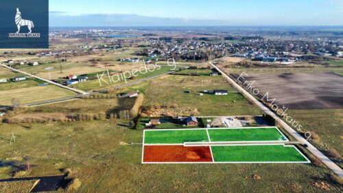 Žemės sklypas  Dovilų mstl., Eriko Mačkaus g.