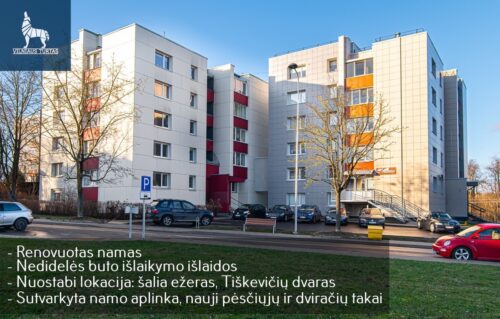 2 kambarių butas  Lentvario m., Vytauto g.