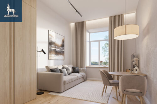 2 kambarių butas  Senamiestis, V. Šopeno g.