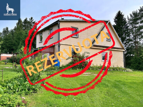 4 kambarių namas  Raginės k.,