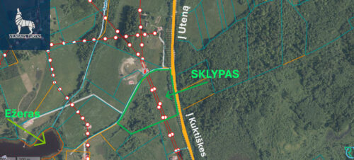 Žemės sklypas  Kimėnų k.,