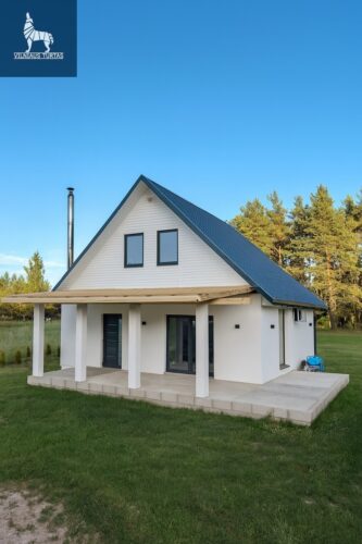 4 kambarių namas  Pabradės m., Vieversių g.