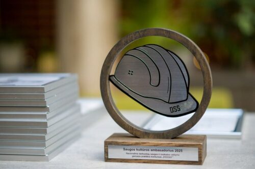 „Staticus“ pripažinta saugiausia įmone Lietuvoje: pelnė „Saugos kultūros ambasadoriaus 2025“ titulą