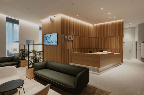 SEB bankas atidarė naują skyrių Vilniaus Naujamiestyje