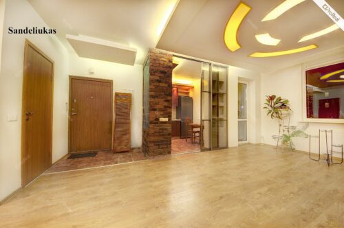 NUOMOJAMAS ŠVIESUS, ERDVUS DVIEJŲ KAMBARIŲ BUTAS PERKŪNKIEMIO G. SU VISAIS BALDAIS IR VISA