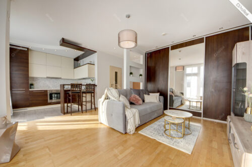 NUOMOJAMAS ŠVIESUS VIENO KAMBARIO BUTAS  TRINAPOLIO GATVĖJE, STRATEGIŠKAI PATOGI VIETA, BUTAS