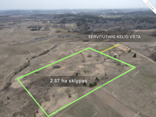 Skelbimo ID: 6286
PARDUODAMAS DIDELIS ŽEMĖS ŪKIO PASKIRTIES SKLYPAS GRETA UPELIO, MIŠKO, 12