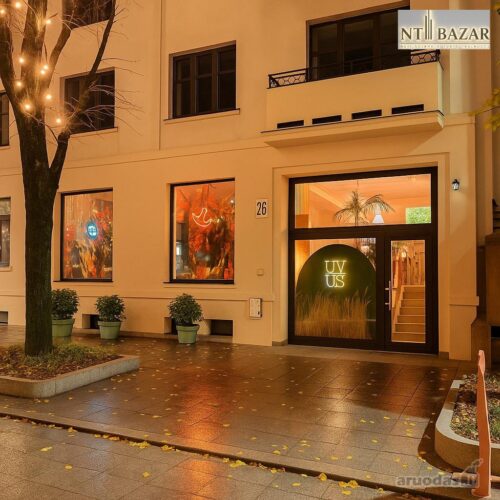 Išnuomojamos 105 m² patalpos Kauno centre, keli žingsniai iki Laisvės