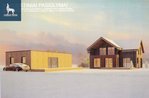 4 kambarių namas  Bajorai, Mėtų g.