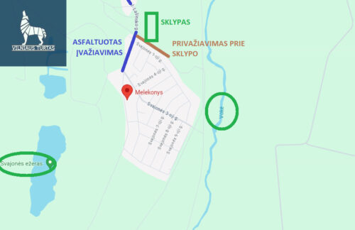 Žemės sklypas  Melekonių k., Svajonės 1-oji