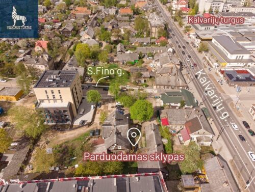 Žemės sklypas  Šnipiškės, S. Fino g.
