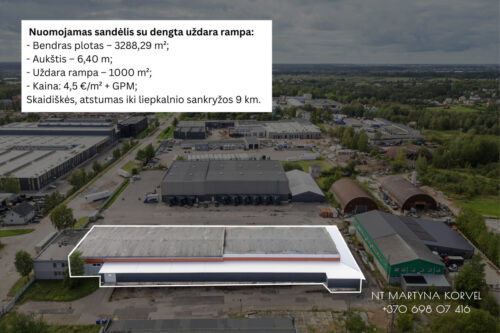 Patalpų nuoma Skaidiškių k., Sodų g.