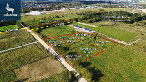 Žemės sklypas  Salininkai, Meilės Lukšienės g.