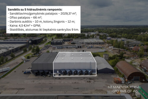 Patalpų nuoma Skaidiškių k., Sodų g.