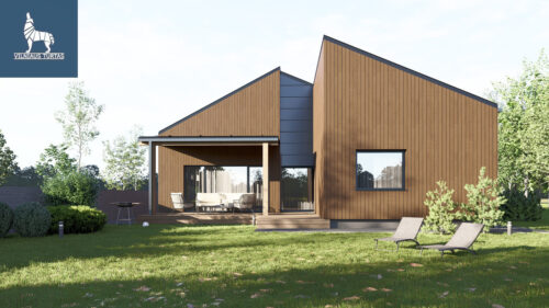 4 kambarių namas  Juodšilių k., A. Mickevičiaus g.